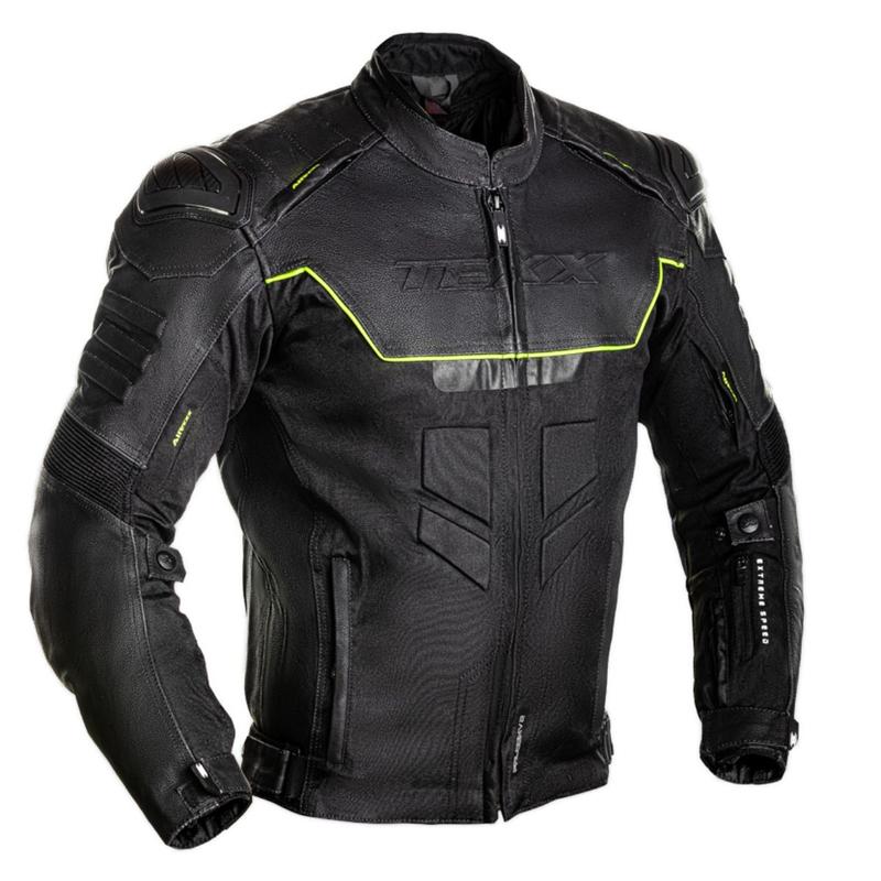 Jaqueta Motociclista Texx Falcon V2 Impermeável Preto Verde